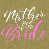 Mother Of The Bride Matching Wedding Party Garment-Dyed Women's Muscle Tee thumb 6