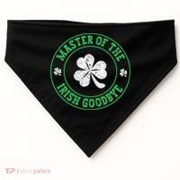 Master Of The Irish Goodbye St PatrickS Day USA-Made Doggie Bandana thumb 0
