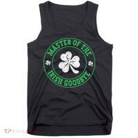 Master Of The Irish Goodbye St PatrickS Day Tank Top thumb 0