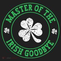 Master Of The Irish Goodbye St PatrickS Day Golf Towel thumb 3