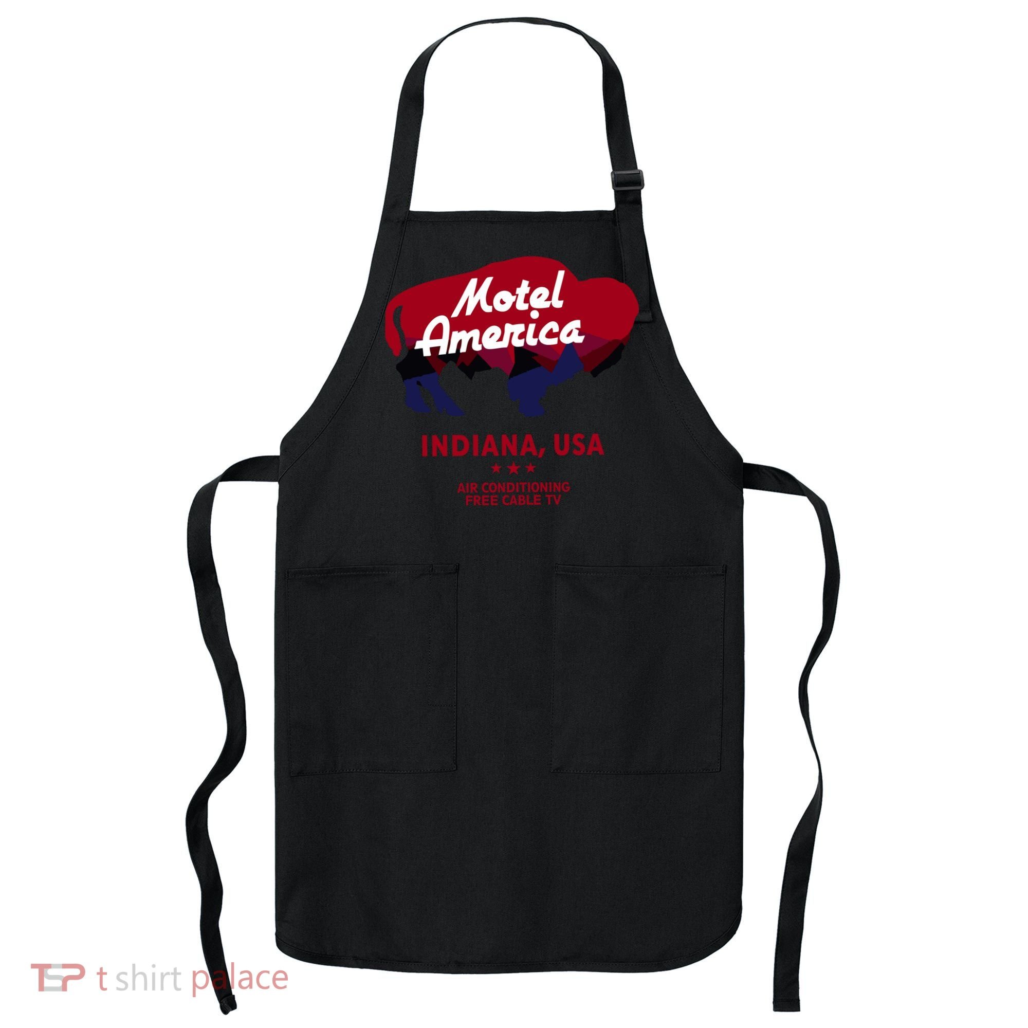 Motel America Indiana, USA Air Conditioning Free Cable TV Apron