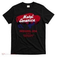 Motel America Indiana, USA Air Conditioning Free Cable TV T-Shirt thumb 0
