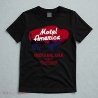 Motel America Indiana, USA Air Conditioning Free Cable TV T-Shirt thumb 5