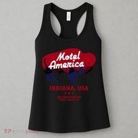 Motel America Indiana, USA Air Conditioning Free Cable TV Women's Tank Top thumb 3