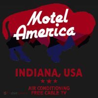 Motel America Indiana, USA Air Conditioning Free Cable TV Women's Tank Top thumb 5