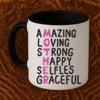 Mother Amazing Loving Strong Coffee Mug thumb 2