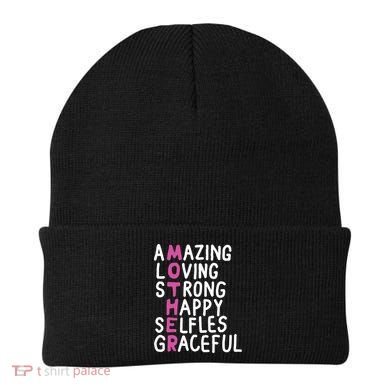 Mother Amazing Loving Strong Beanie
