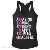 Mother Amazing Loving Strong Ladies PosiCharge Competitor Racerback Tank thumb 0