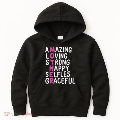 Mother Amazing Loving Strong Kids Hoodie