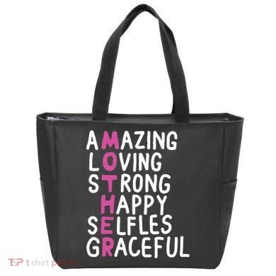 Mother Amazing Loving Strong Tote Bag