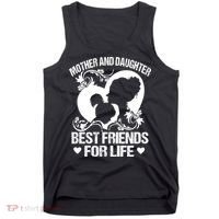 Mother And Daughter Best Friends For Life Tank Top thumb 0