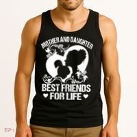 Mother And Daughter Best Friends For Life Tank Top thumb 3
