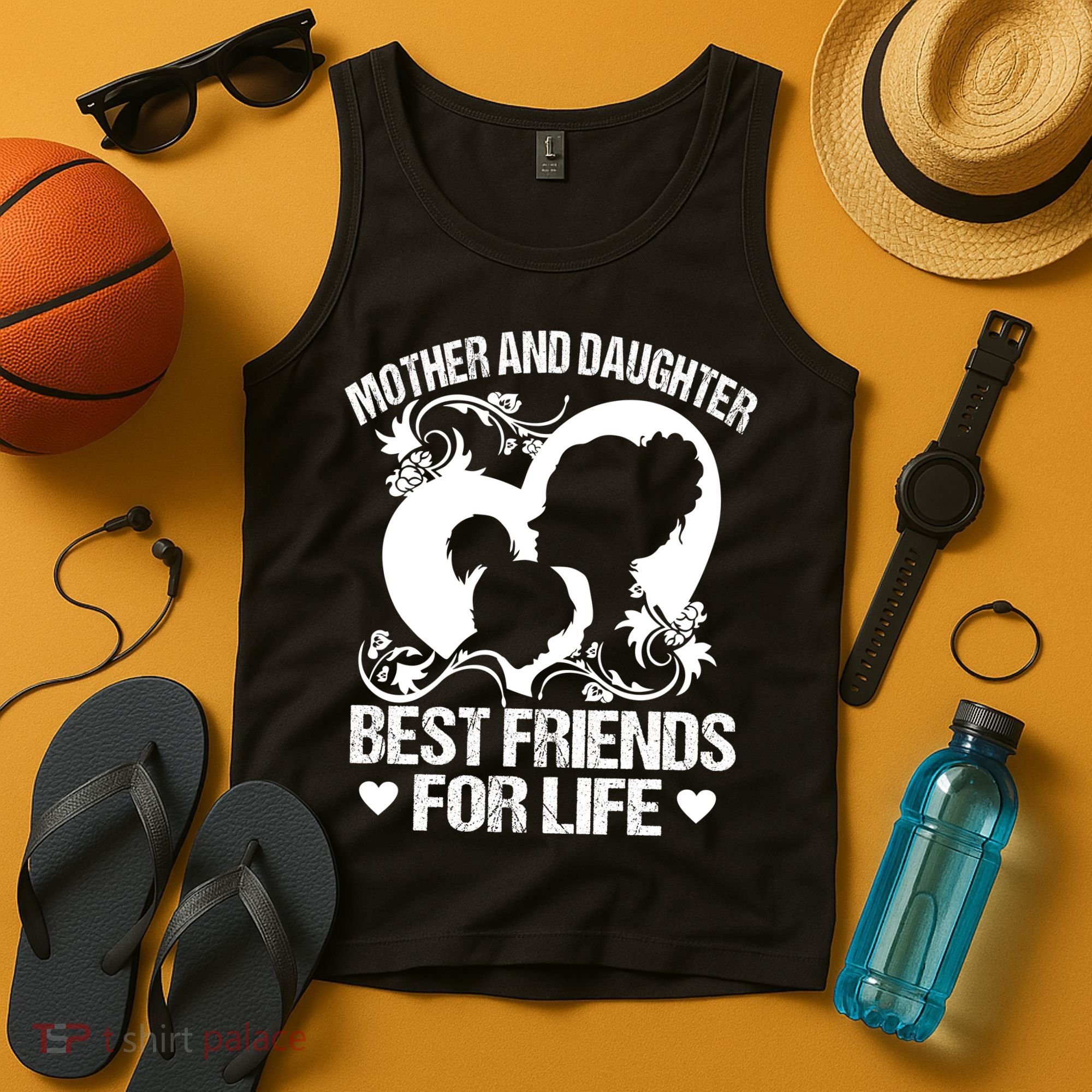 Mother And Daughter Best Friends For Life Tank Top
