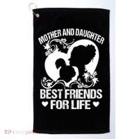 Mother And Daughter Best Friends For Life Golf Towel thumb 0