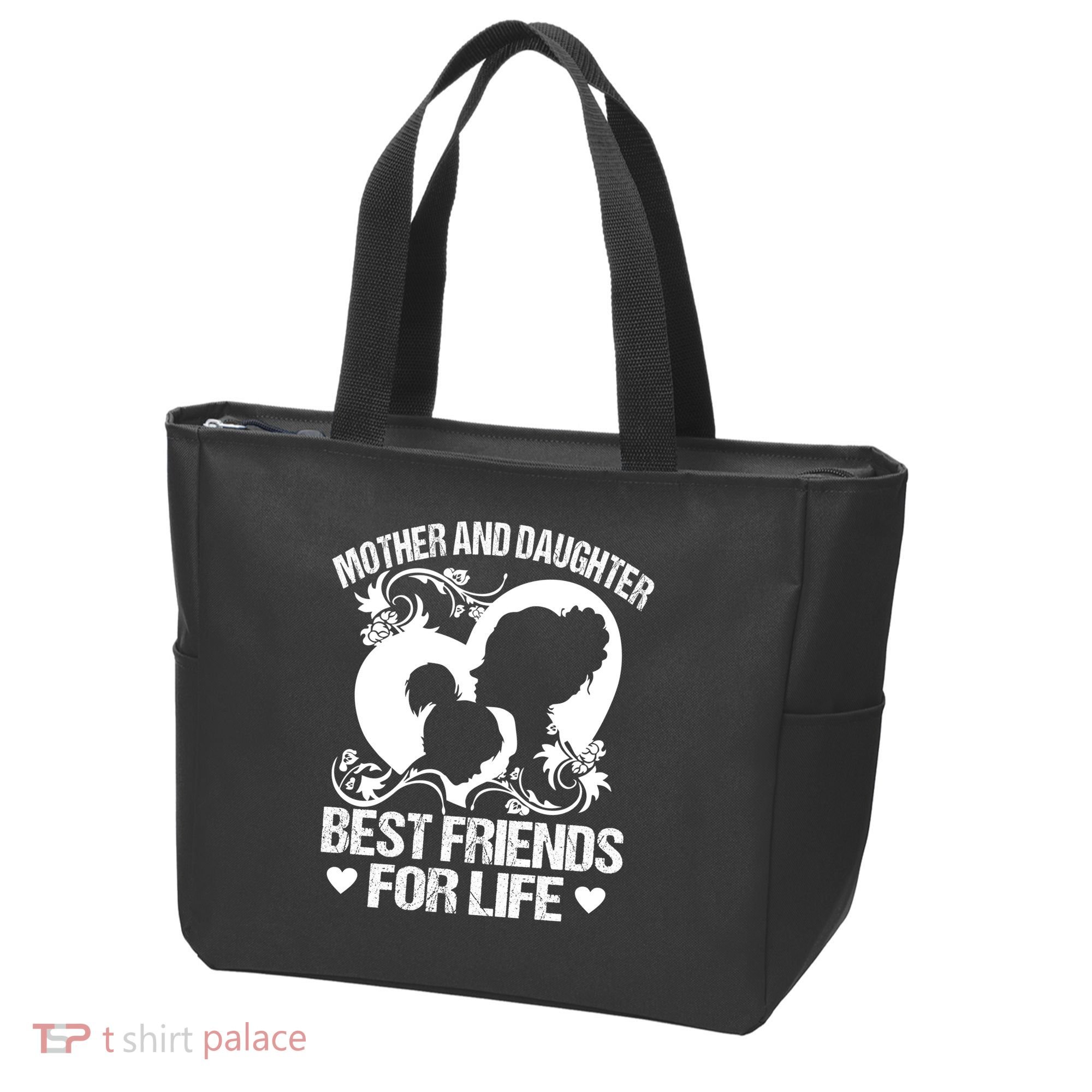 Mother And Daughter Best Friends For Life Tote Bag