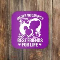 Mother And Daughter Best Friends For Life Coaster thumb 0