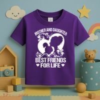 Mother And Daughter Best Friends For Life Toddler T-Shirt thumb 3