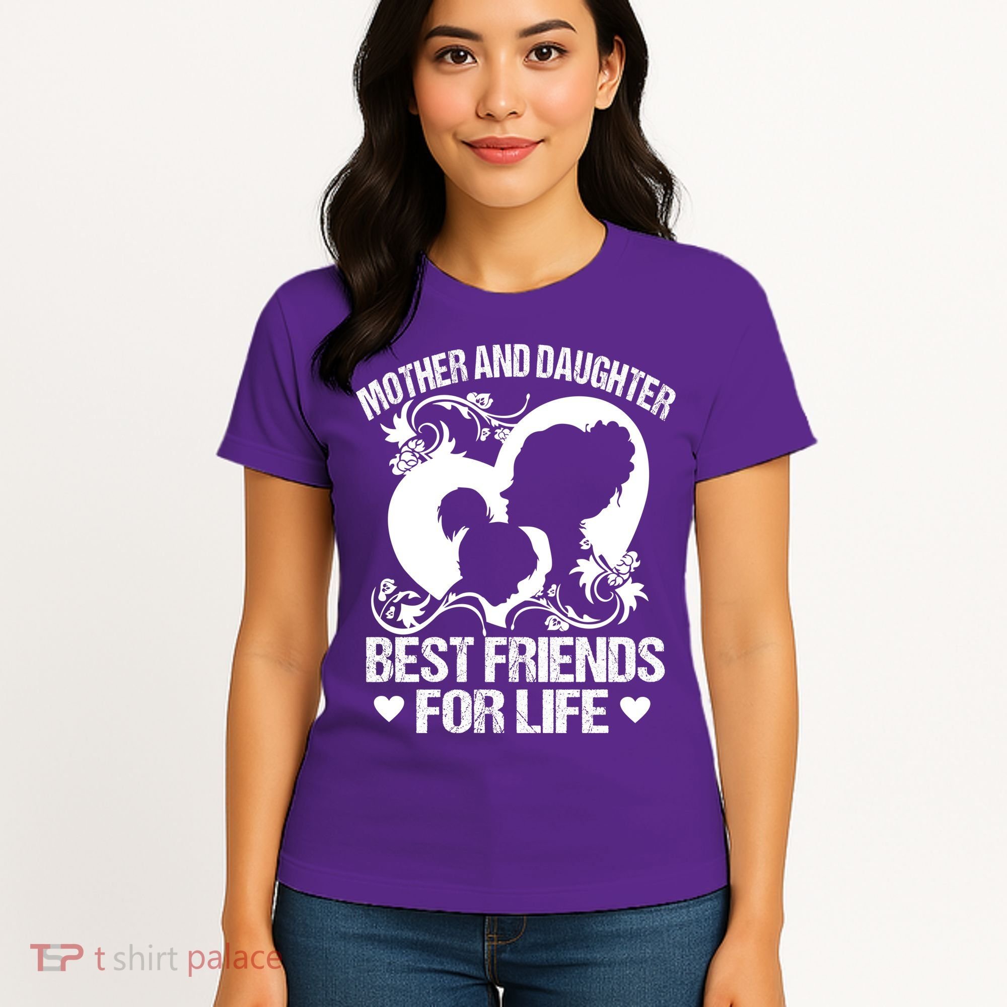 Mother And Daughter Best Friends For Life Women's T-Shirt