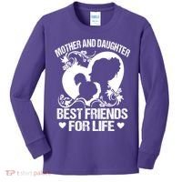 Mother And Daughter Best Friends For Life Kids Long Sleeve Shirt thumb 0
