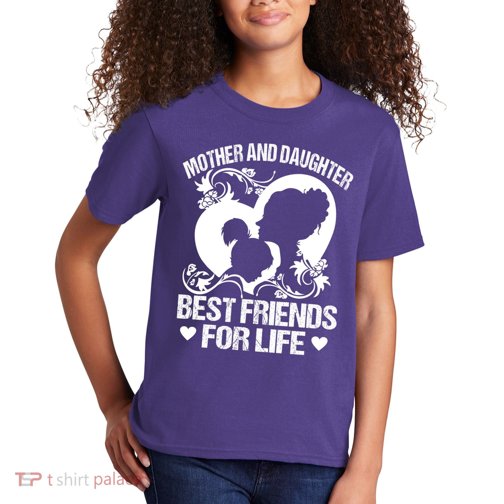 Mother And Daughter Best Friends For Life Kids T-Shirt