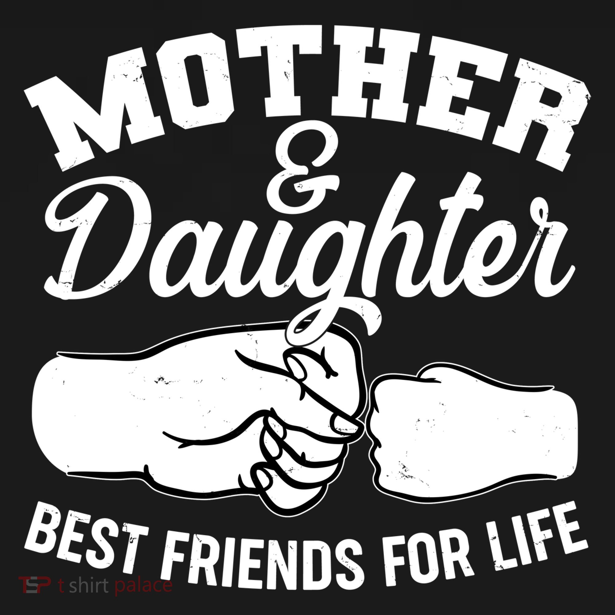 Mother and Daughter Best Friends For Life Fist Bump Visor
