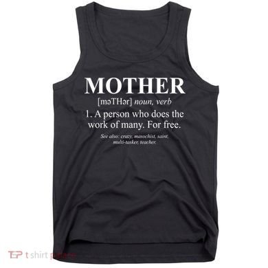 Mother Definition Mother's Day Tank Top