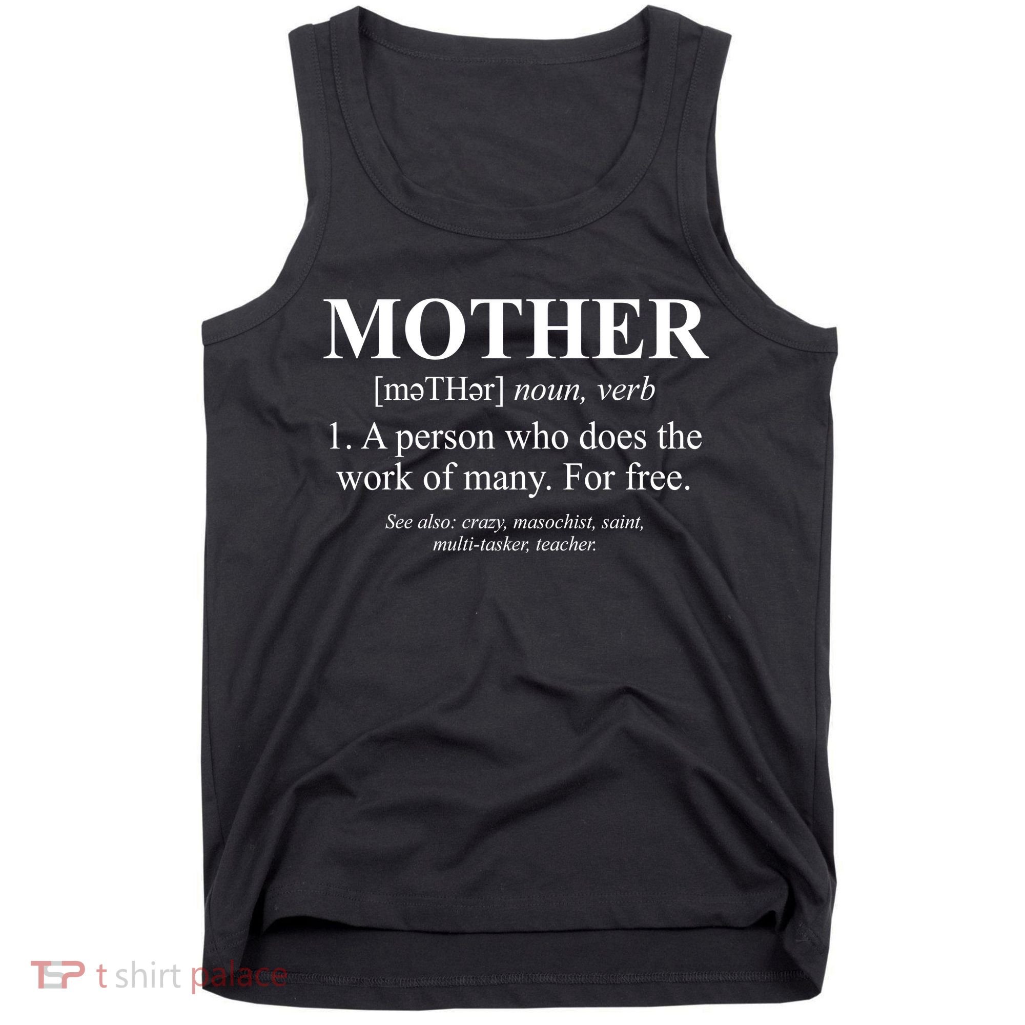 Mother Definition Mother's Day Tank Top