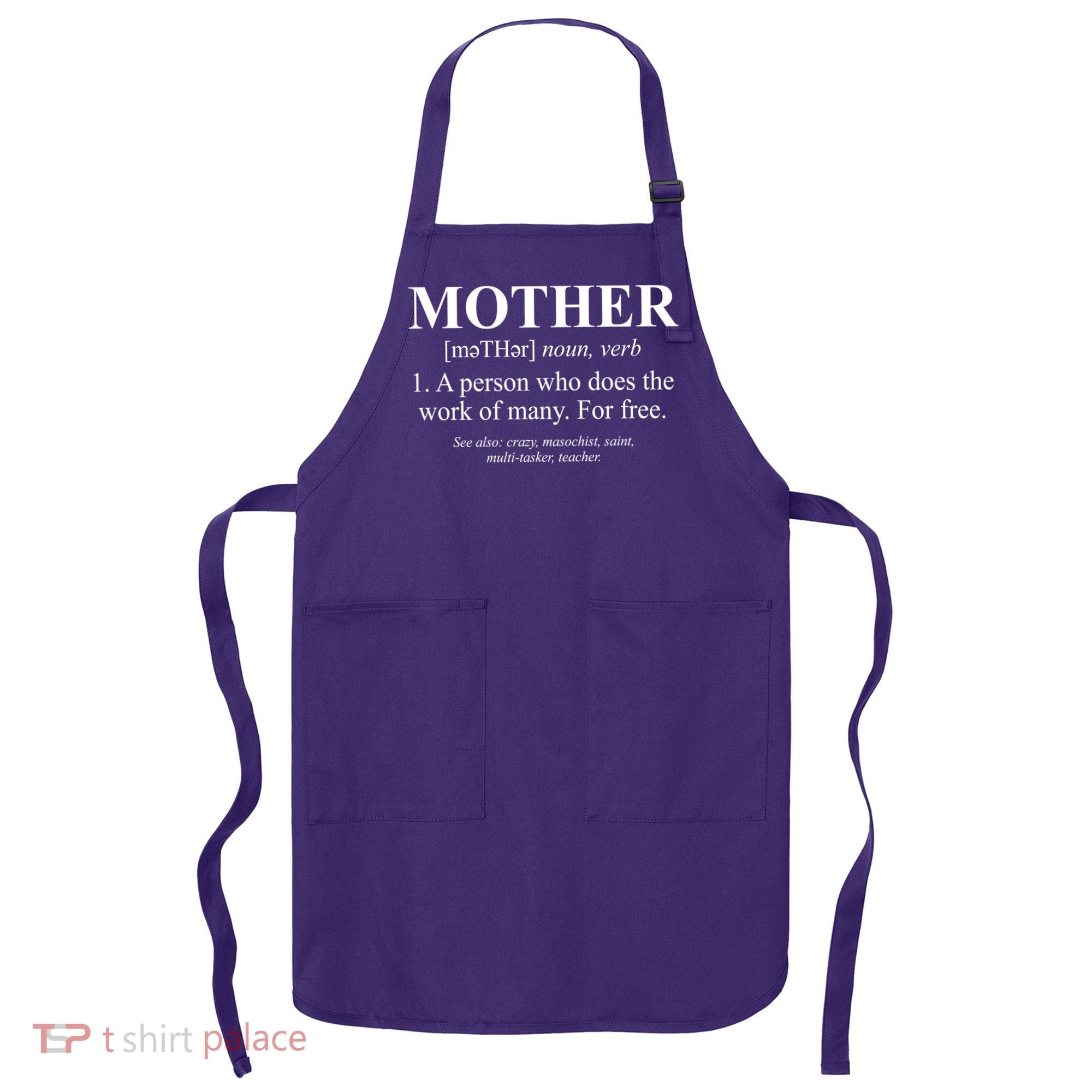 Mother Definition Mother's Day Apron