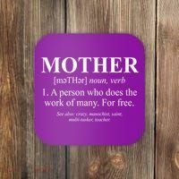 Mother Definition Mother's Day Coaster thumb 0