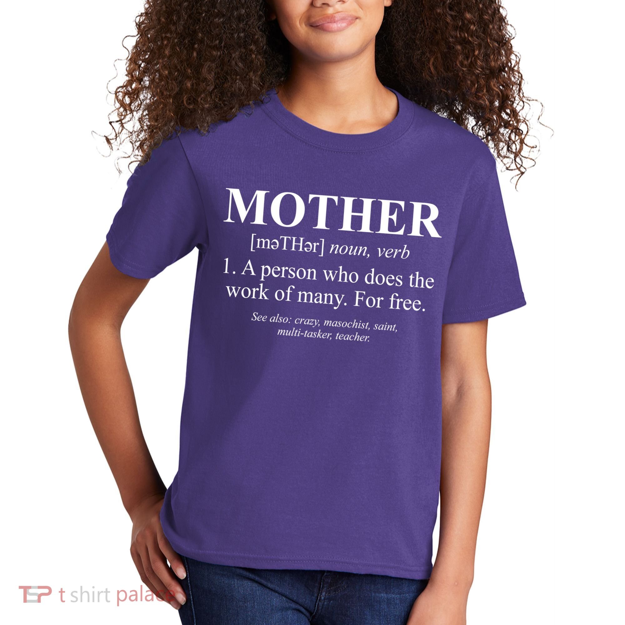Mother Definition Mother's Day Kids T-Shirt