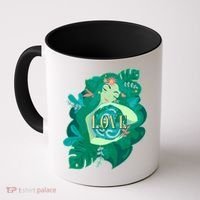 Mother Earth Hugging Earth Love Earth Day Coffee Mug thumb 0