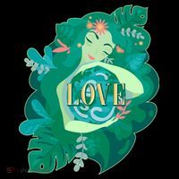 Mother Earth Hugging Earth Love Earth Day Women's Hoodie thumb 2