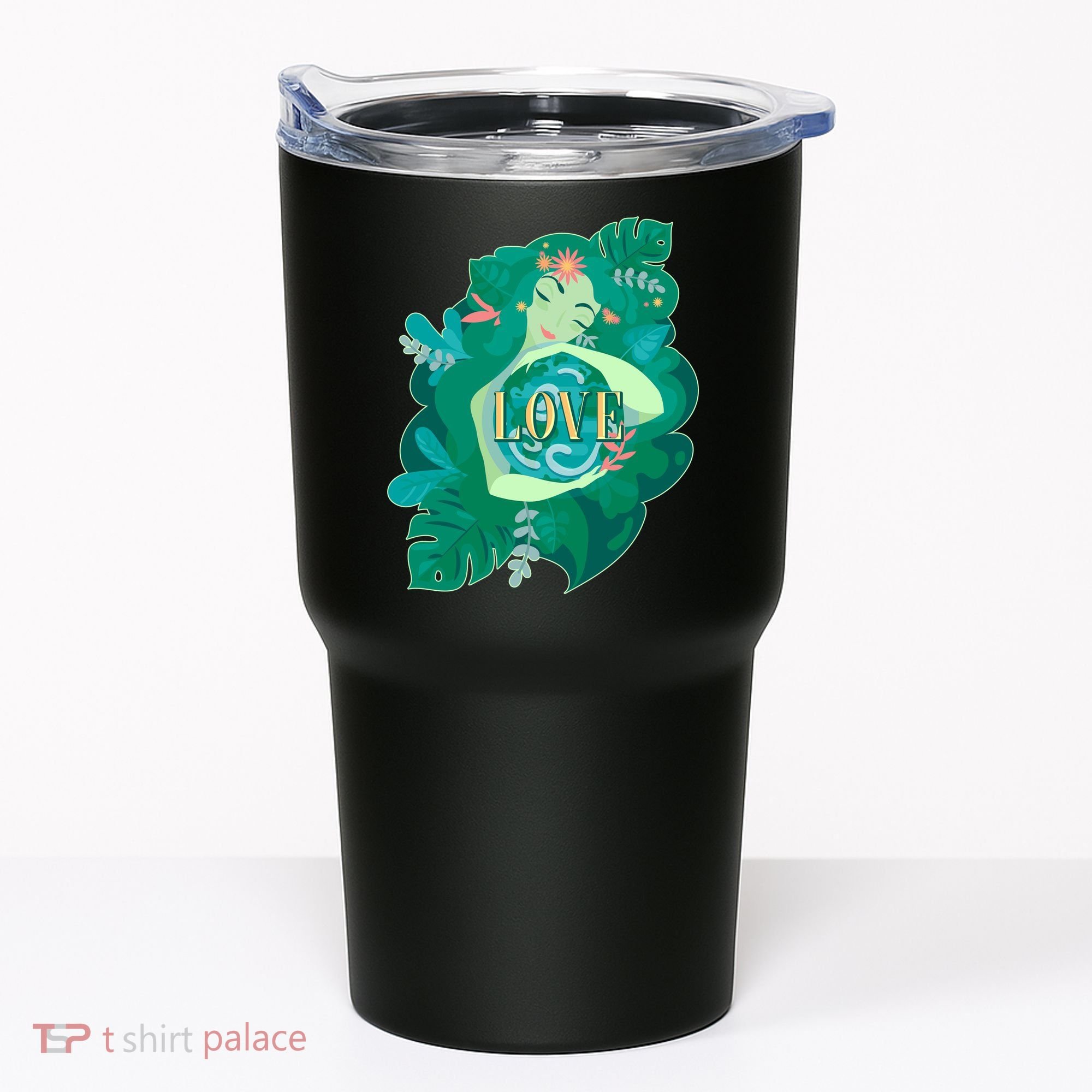 Mother Earth Hugging Earth Love Earth Day Tumbler