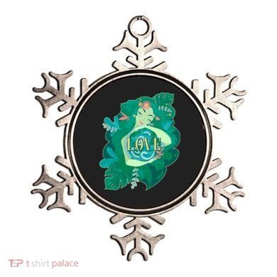 Mother Earth Hugging Earth Love Earth Day Ornament