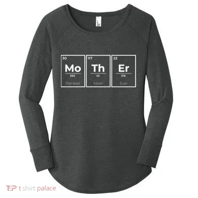 Mother Elements Women's Perfect Tri Tunic Long Sleeve Shirt