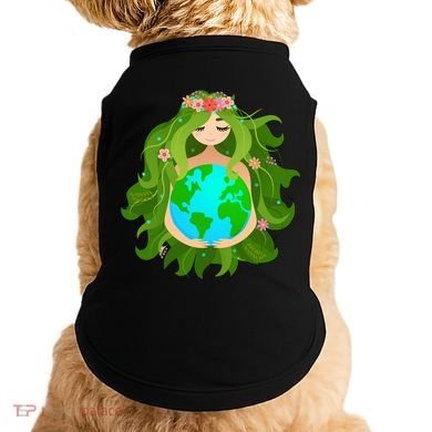 Mother Gaia Earth World Cute Doggie Tank