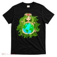 Mother Gaia Earth World Cute T-Shirt thumb 0