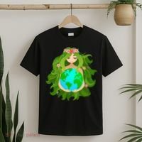 Mother Gaia Earth World Cute T-Shirt thumb 2