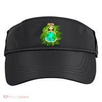 Mother Gaia Earth World Cute Adult Drive Performance Visor thumb 0