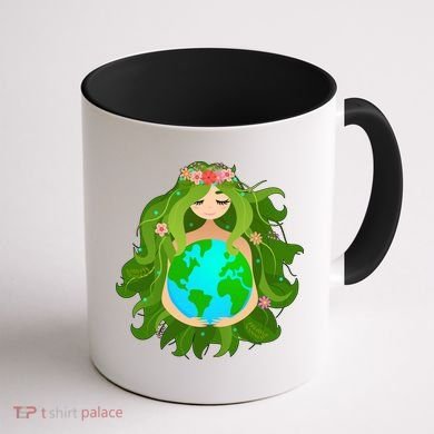 Mother Gaia Earth World Cute Coffee Mug back