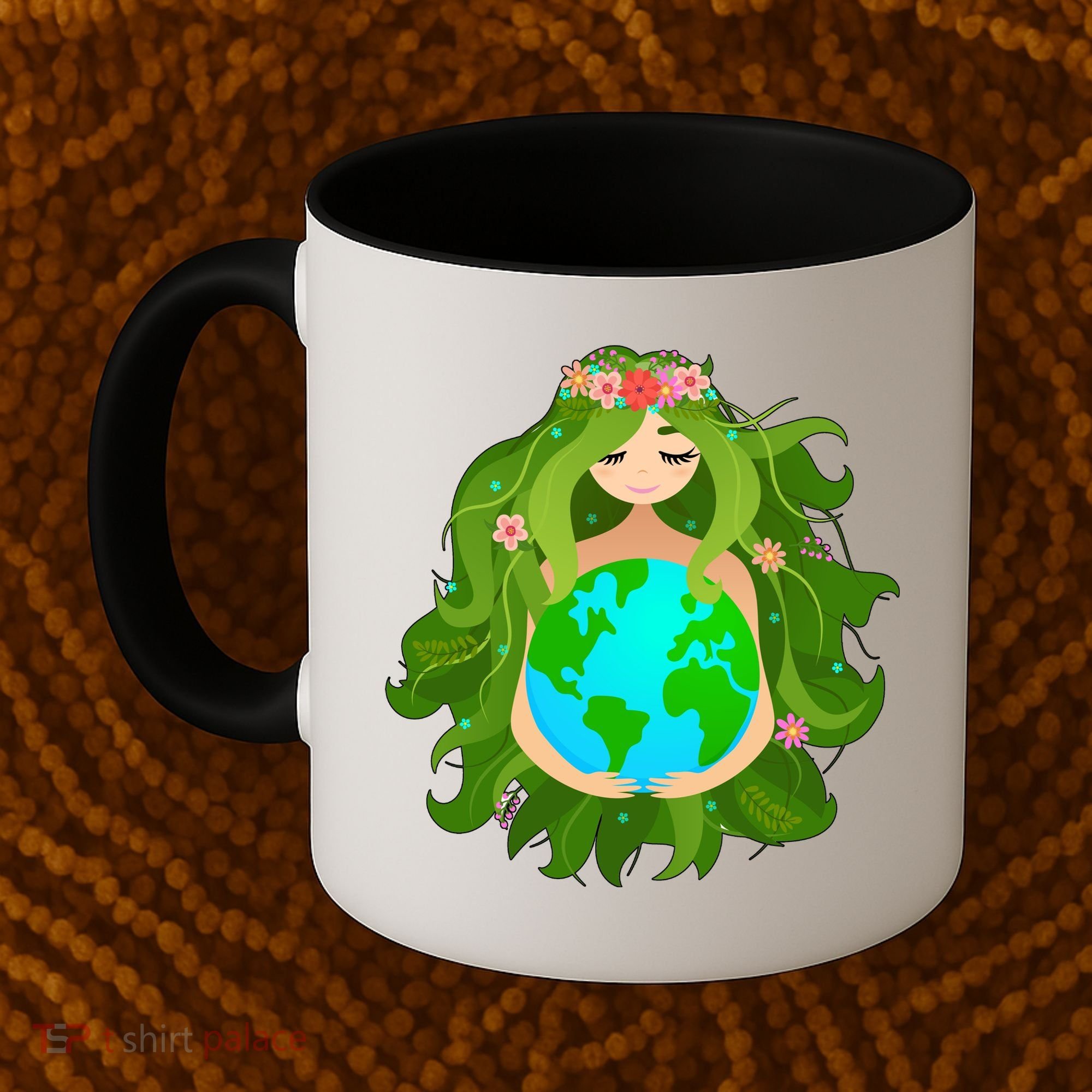 Mother Gaia Earth World Cute Coffee Mug