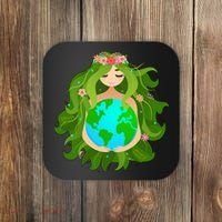Mother Gaia Earth World Cute Coaster thumb 0