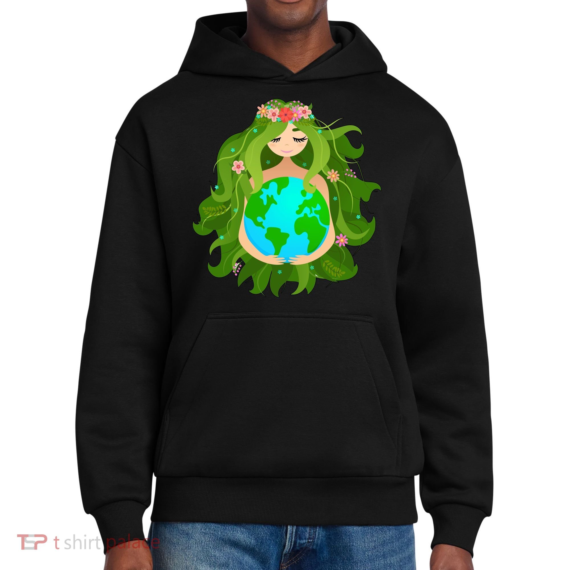 Mother Gaia Earth World Cute District V.I.T. Heavyweight Hoodie