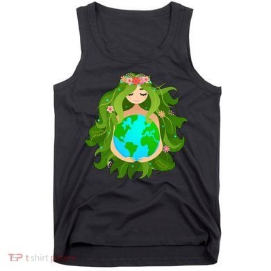 Mother Gaia Earth World Cute Tank Top