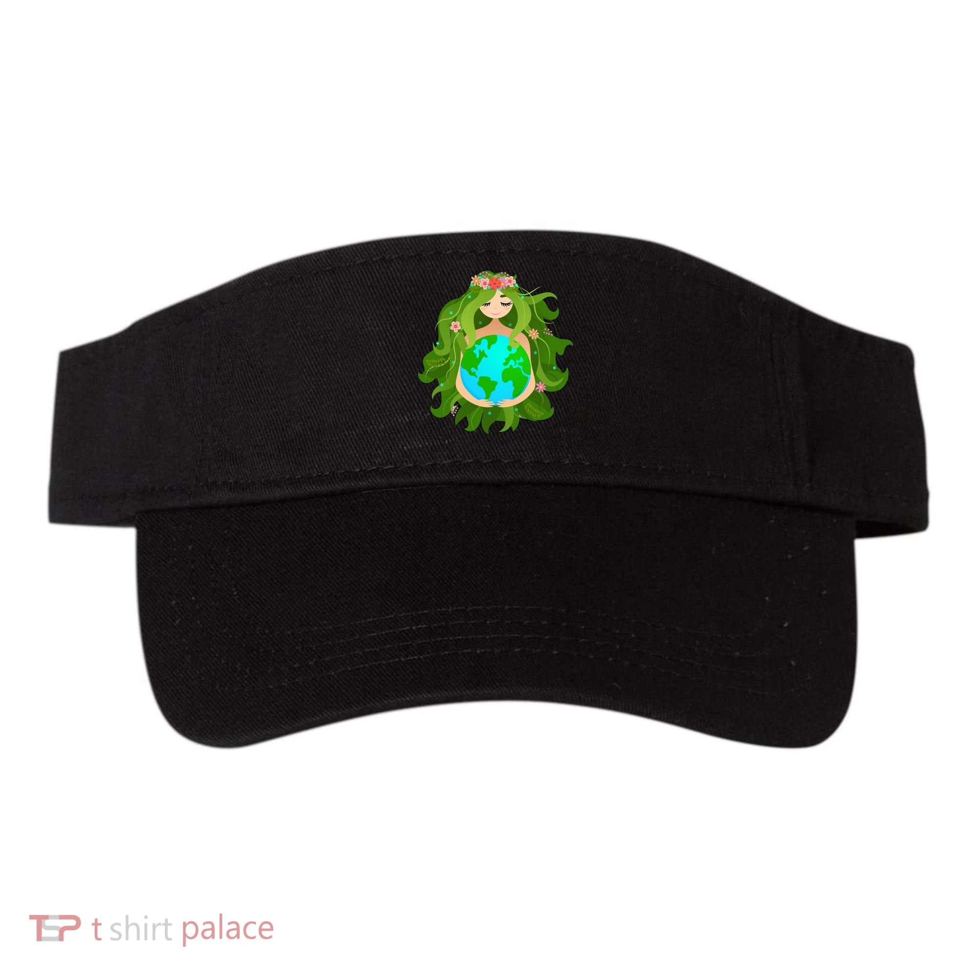 Mother Gaia Earth World Cute Visor
