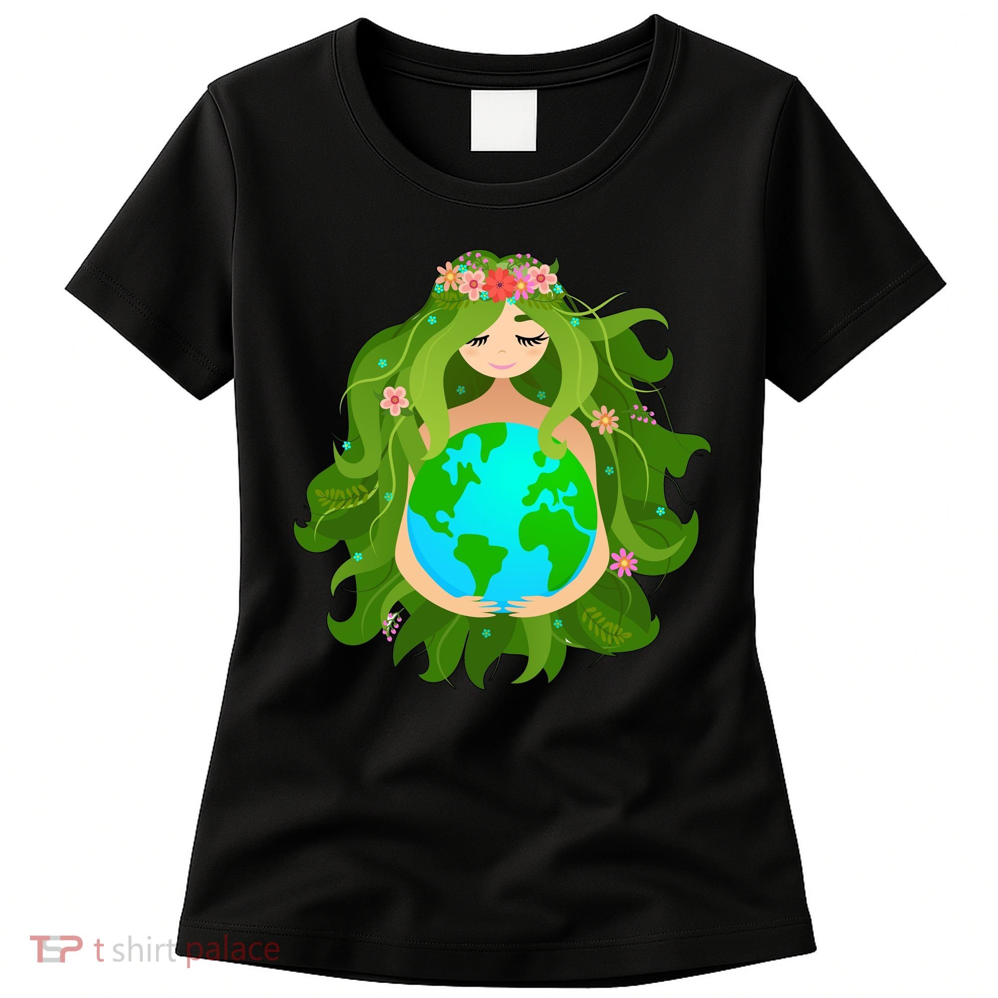 Mother Gaia Earth World Cute Women's T-Shirt