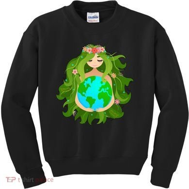 Mother Gaia Earth World Cute Kids Sweatshirt
