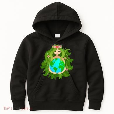 Mother Gaia Earth World Cute Kids Hoodie