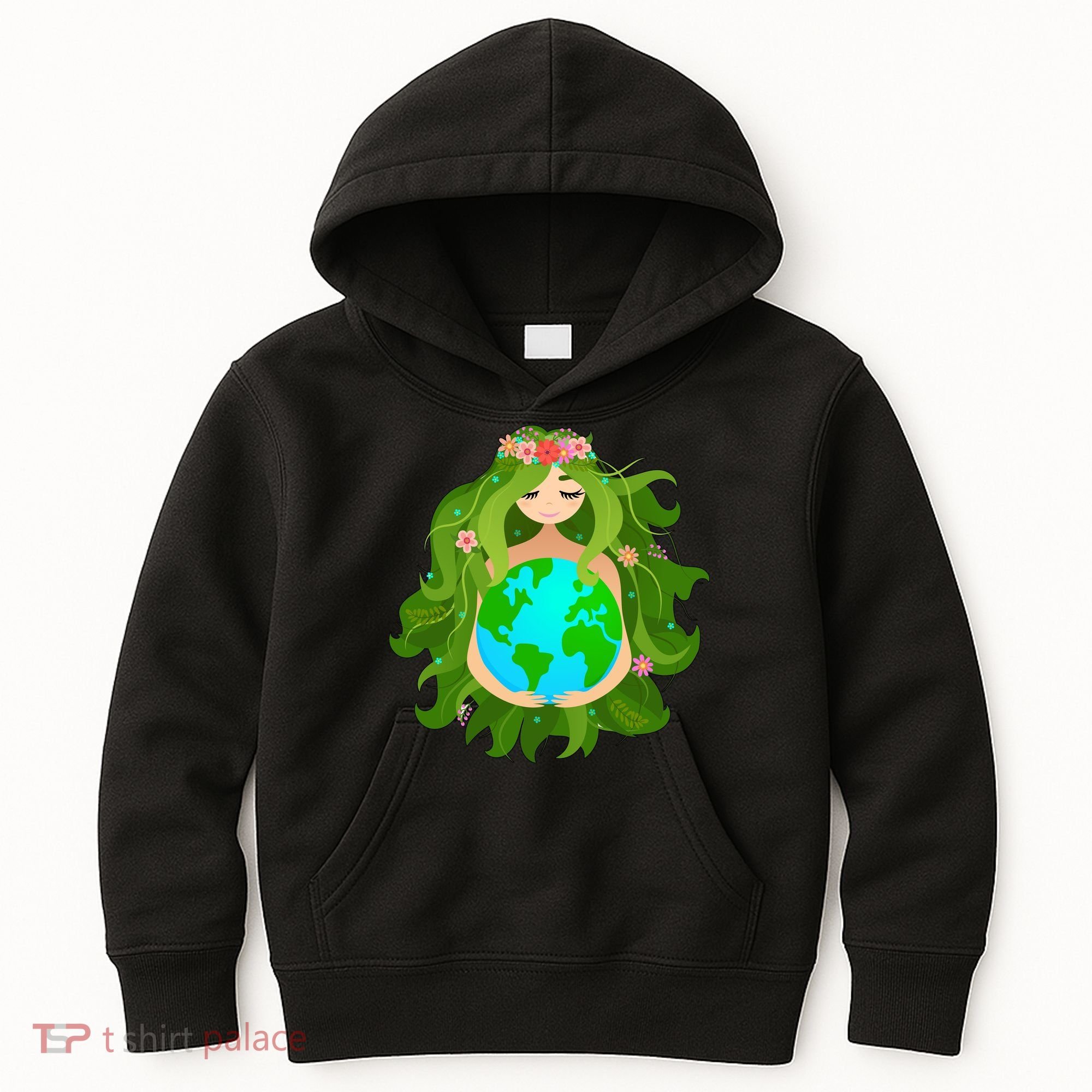 Mother Gaia Earth World Cute Kids Hoodie