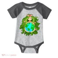 Mother Gaia Earth World Cute Infant Baby Jersey Bodysuit thumb 0